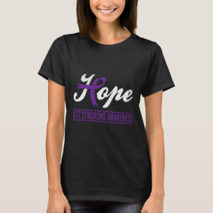 T-shirt Espoir Ruban Violet pour le soutien et la sensibil