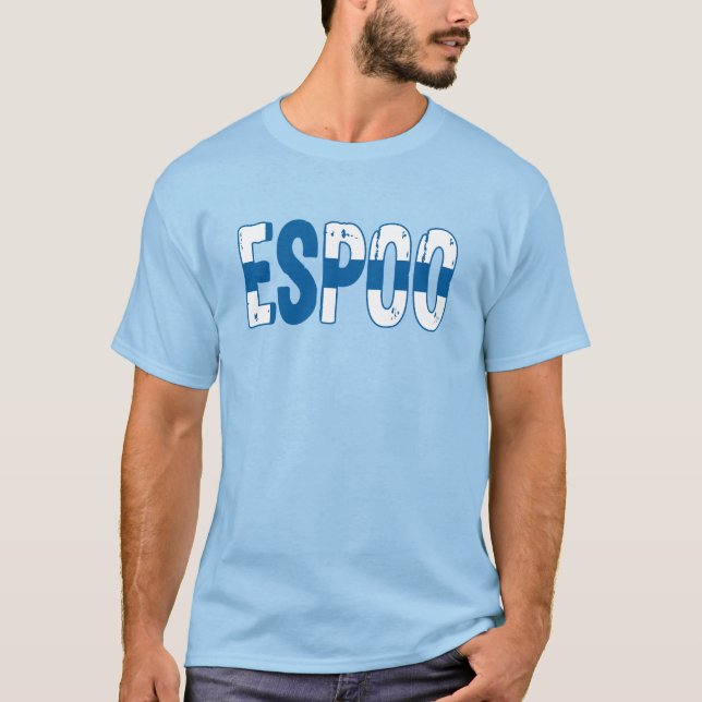 T-shirt Espoo Finlande (Devant)