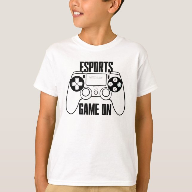 T-shirt Esports Gaming Kids (Devant)