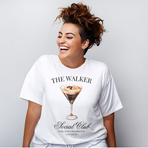 T-shirt Espresso Cocktail Luxueux Social Club Bachelorette