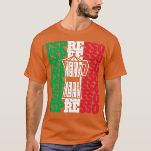 T-shirt Espresso Italie cadeau design