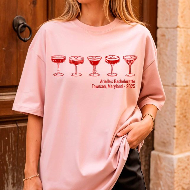 T-shirt Espresso Martini Bachelorette (Créateur téléchargé)
