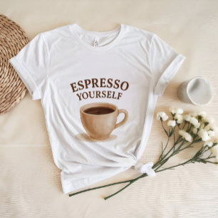 T-shirt Espresso Vous-Même   Chemise de l'amoureux du café