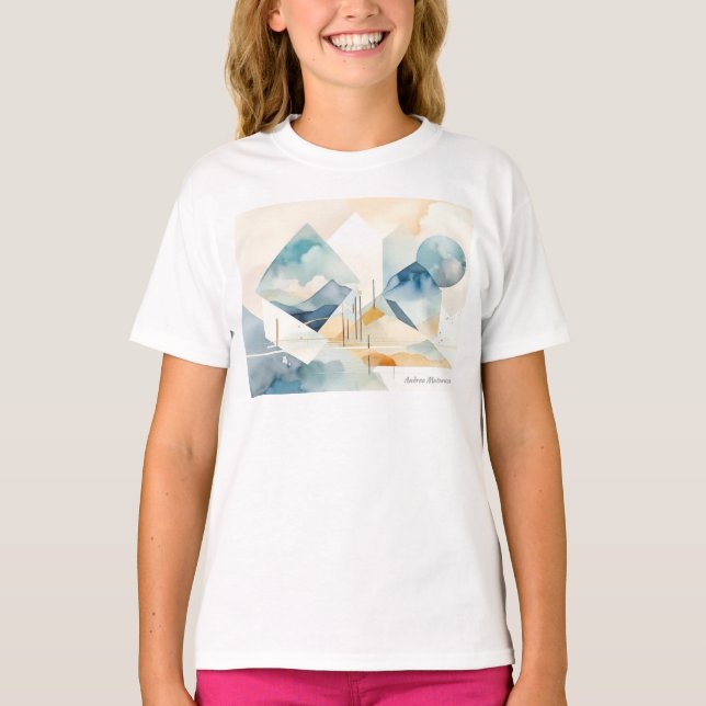 T-shirt Esprit Abstrait (Devant)
