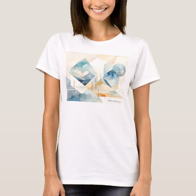 T-shirt Esprit Abstrait (Devant)
