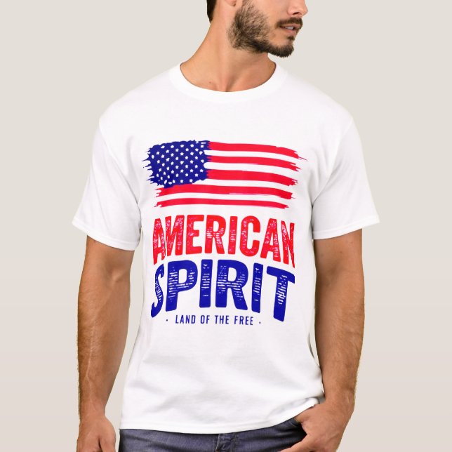 T-shirt Esprit américain (Devant)
