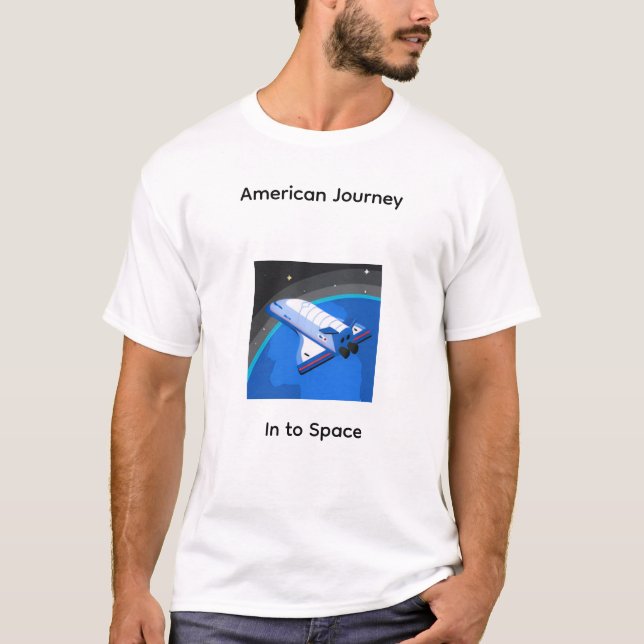 T-shirt esprit américain  (Devant)