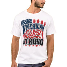 Esprit Américain Fort 4 Juillet Patriotique