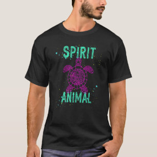 T-shirt Esprit Animal Tortue de mer Adulte Animaux Confort