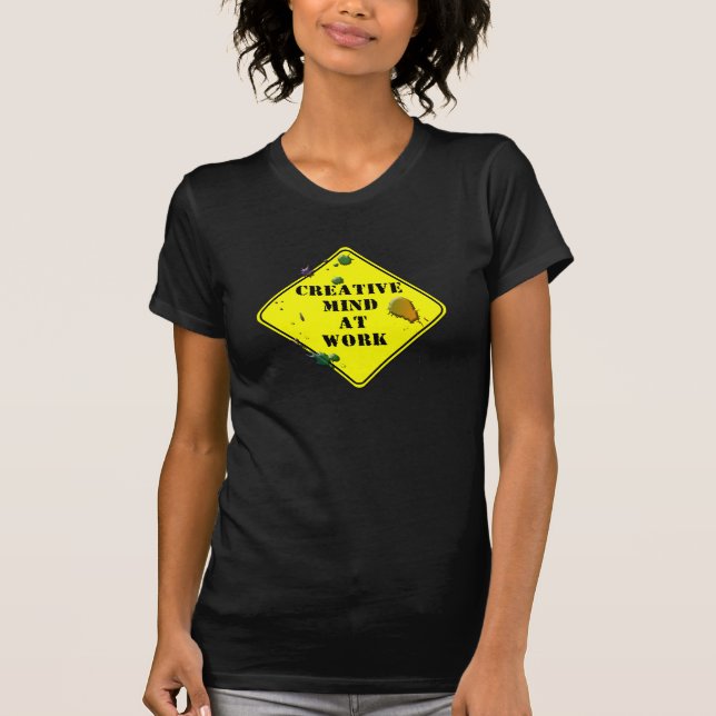 T-shirt esprit créatif au travail (Devant)