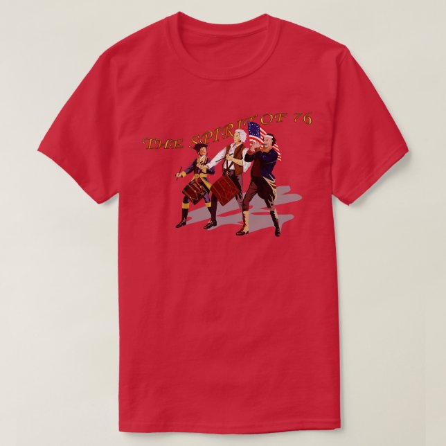 T-shirt Esprit d'Amérique (Design devant)