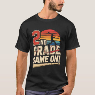 T-shirt Esprit de baseball Game On 2e année