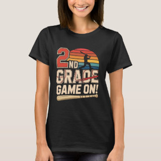 T-shirt Esprit de baseball Game On 2e année