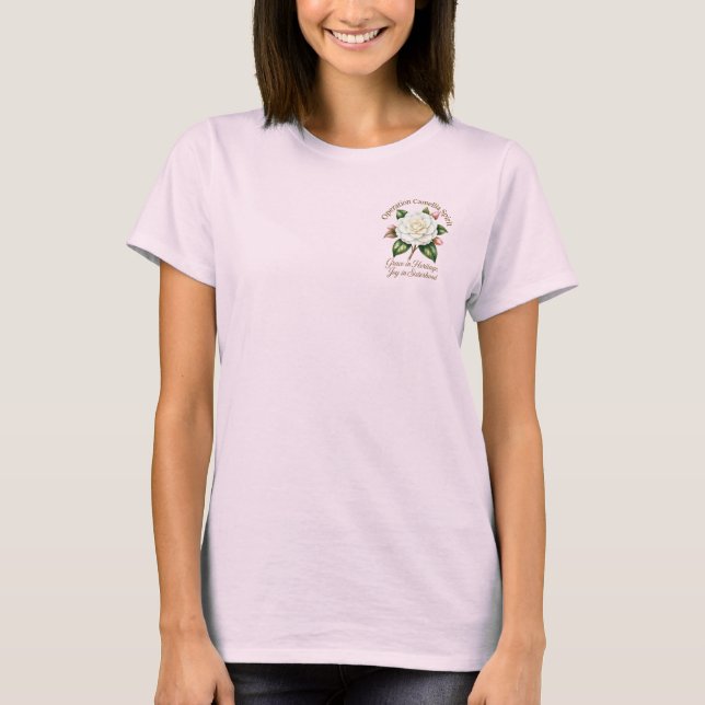 T-shirt Esprit de Camélia (Devant)