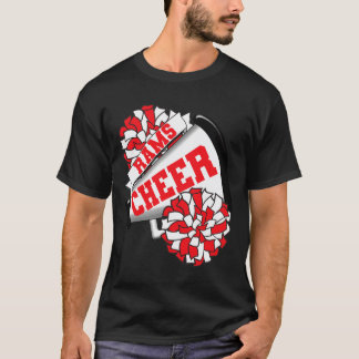 T-shirt Esprit de Cheerleading Rams Cheer Ck À l'École R 