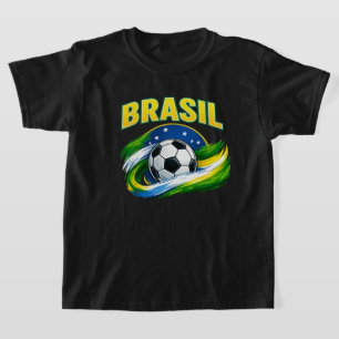 T-shirt Esprit de football brésilien