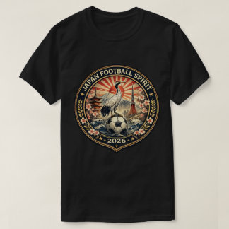 T-shirt Esprit de Football Japonais 2026 Vintage Sakura Fo