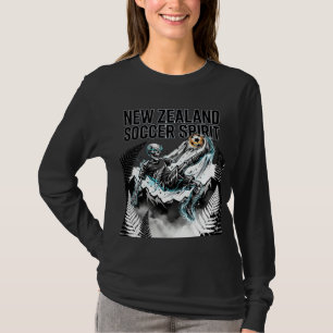 T-shirt Esprit de football néo-zélandais Nations Frappeur