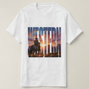 T-shirt Esprit de l'horizon du désert occidental