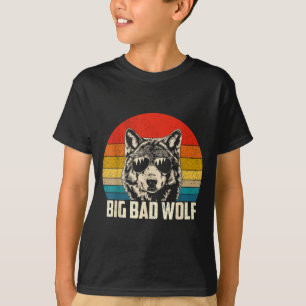 T-shirt Esprit de loup grand et méchant loup meute de loup