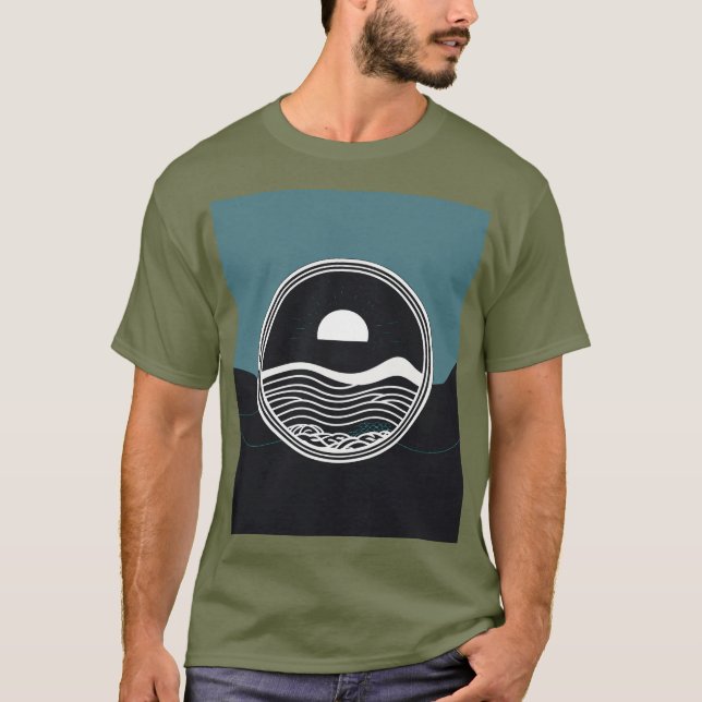 T-shirt Esprit de montagne (Devant)