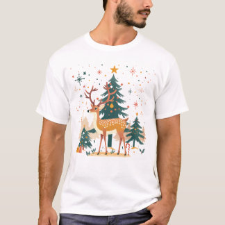 T-Shirt Esprit de Noël Festif