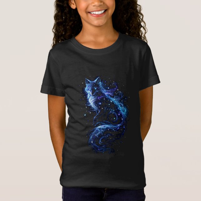 T-Shirt Esprit de renard céleste (Devant)
