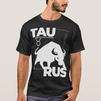 T-shirt Esprit de Taurus : terre et imparable