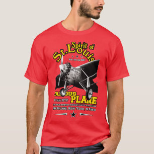 T-shirt Esprit du célèbre avion de Saint-Louis