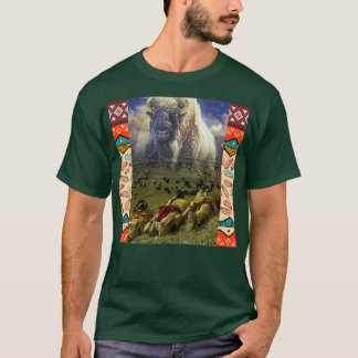 T-shirt Esprit Du Grand Buffle Blanc