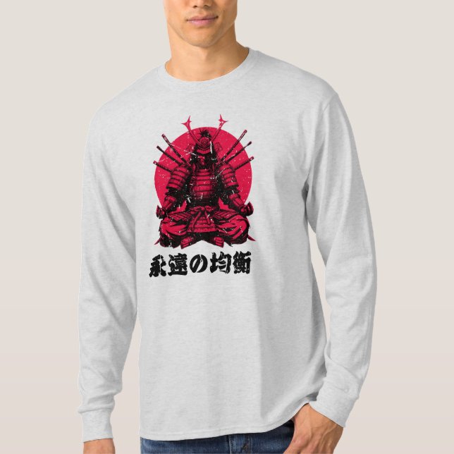 T-shirt Esprit du guerrier (武 士 の 魂) (Devant)