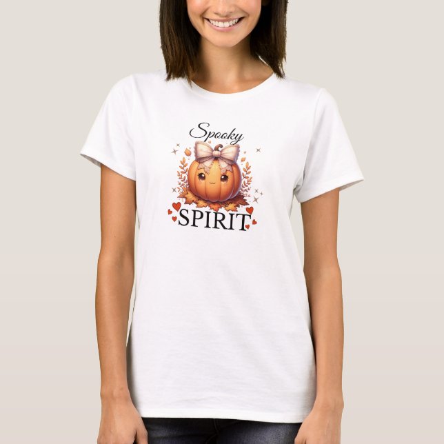 T-shirt Esprit éffrayant (Devant)