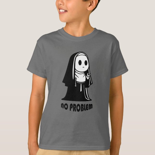 T-shirt Esprit fantôme encapuchonné (Devant)