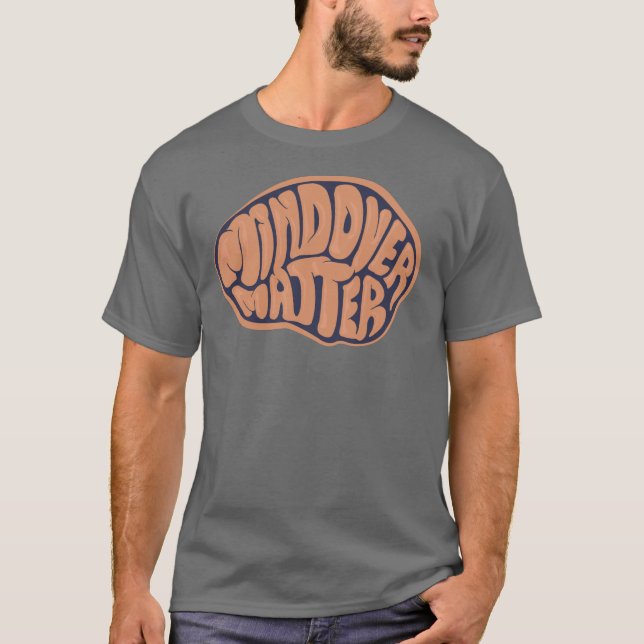 T-shirt Esprit foncé de base au-dessus de la matière T (Devant)