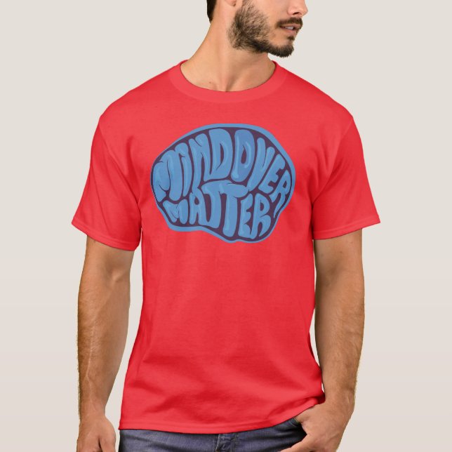 T-shirt Esprit foncé de base au-dessus de la matière T (Devant)