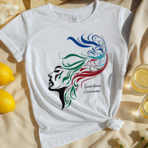 T-shirt Esprit Italien pour Femmes Spirito Liber