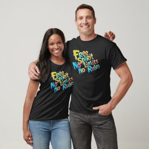 T-shirt Esprit libre coloré