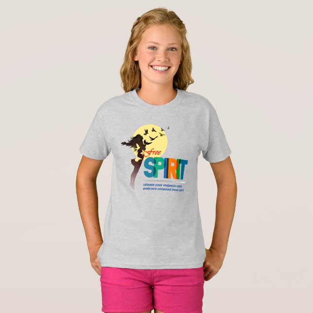 T-shirt Esprit libre | Enfants (Devant entier)