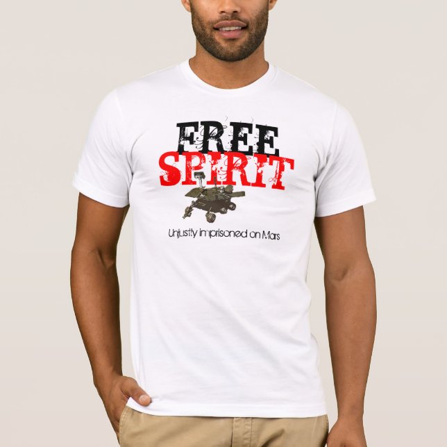 T-SHIRT ESPRIT LIBRE MARS ROVER 2 (Devant)