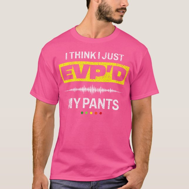 T-shirt Esprit Paranormal de Chasse de Fantômes Drôle EVP (Devant)
