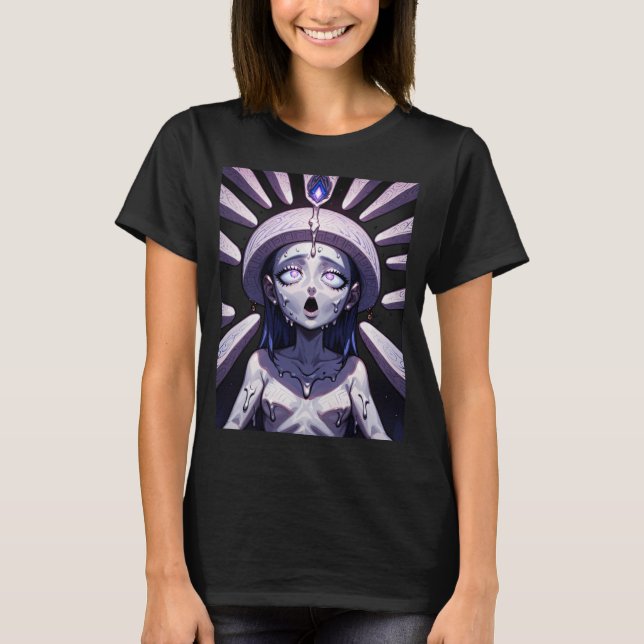 T-shirt Esprit psychédélique Voyage Série d'art (Devant)