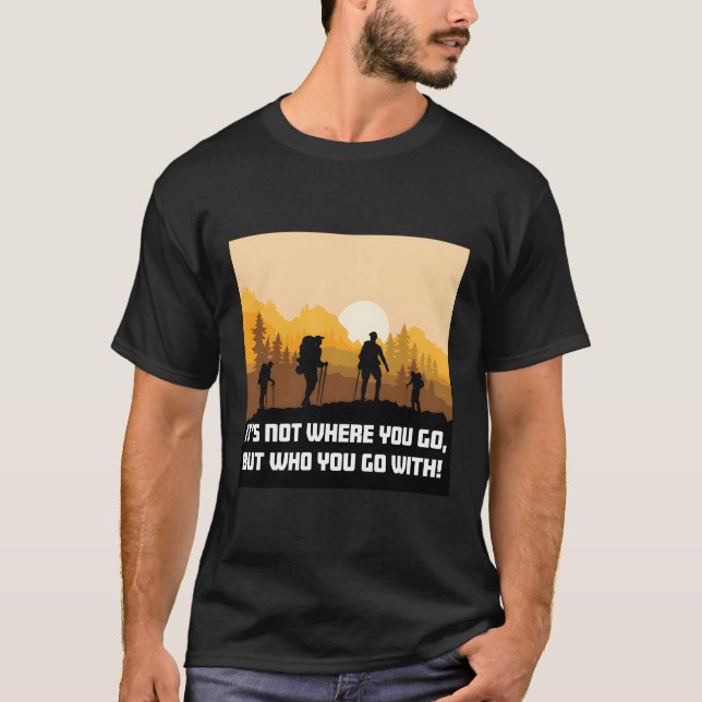 T-shirt Esprit randonnée (Devant)