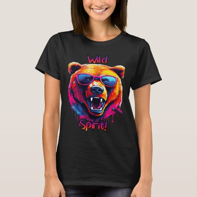 T-shirt Esprit sauvage ! (Devant)