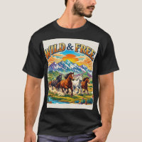 Esprit Sauvage : Chevaux au Galop & Vue sur la Mon