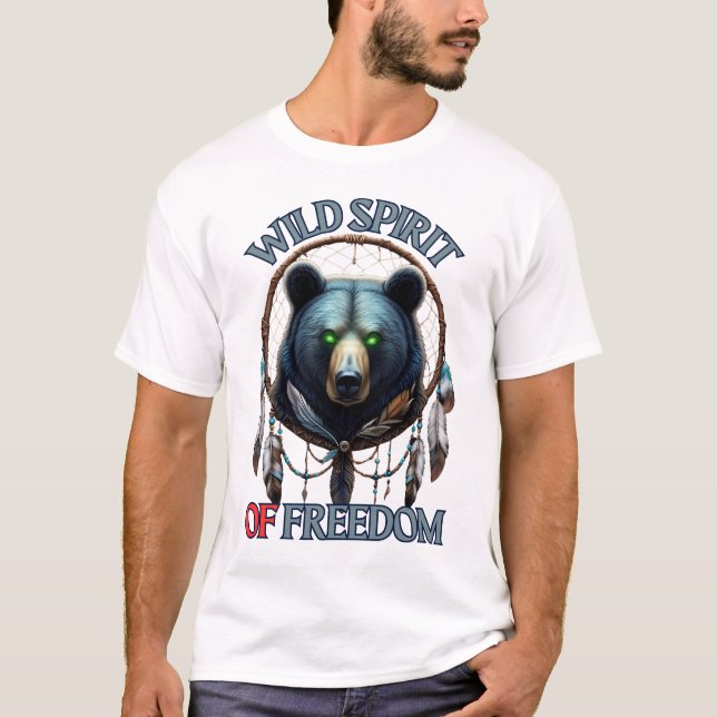 T-SHIRT "ESPRIT SAUVAGE DE LIBERTÉ" (Devant)