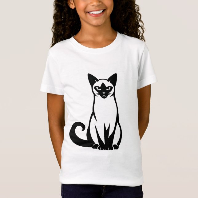 T-Shirt Esprit siamois élégant (Devant)