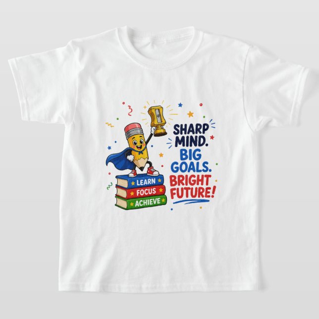 T-shirt Esprit Vif Grands Objectifs Avenir Radieux Remise  (Poser)