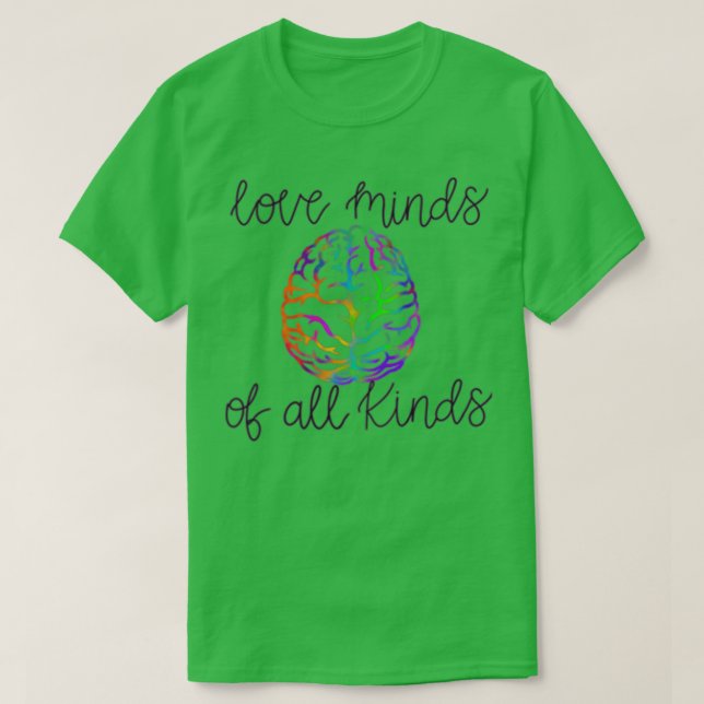 T-shirt Esprits d'amour de toutes sortes (Design devant)