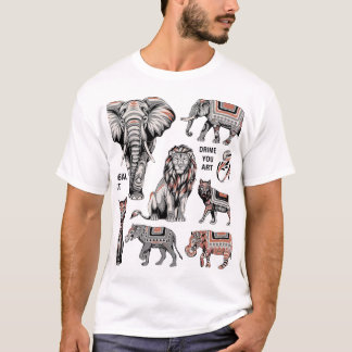 T-shirt Esprits d'animaux tribaux