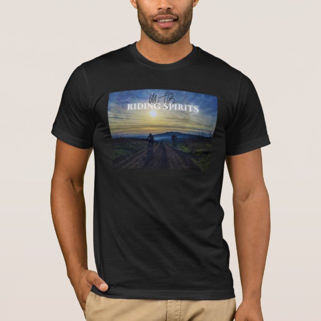 T-shirt Esprits de cavalier MTB (Devant)